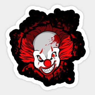 Killer Clown Sticker